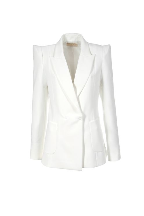 Samantha Cloud Dancer Blazer