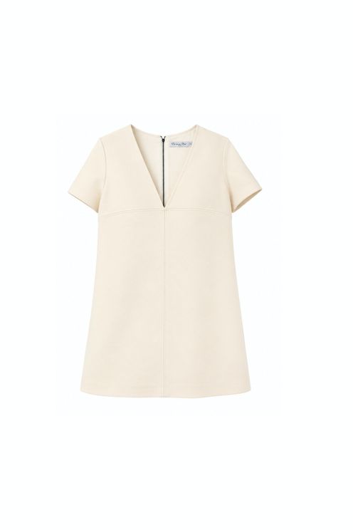 Ivory Élan Mini Dress