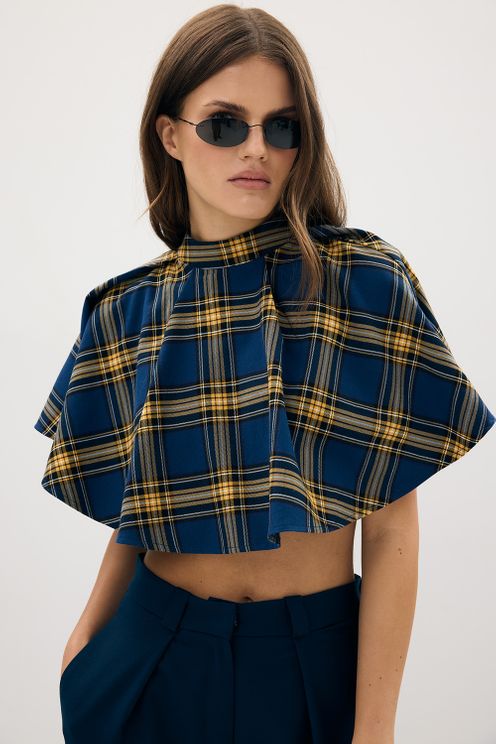 Zestaw Gigi Check – granatowy Zestaw Gigi Check – granatowy