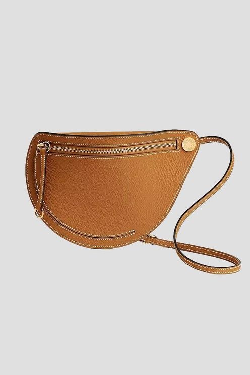 Brown Leather Petite Course Eau Epson 37 Gold