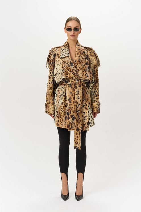 Płaszcz Leopard