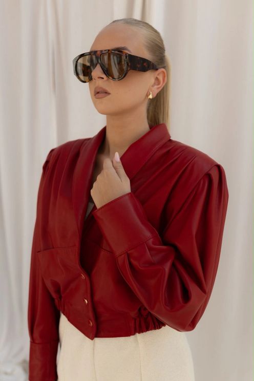 Scarlett Red Mini Jacket Scarlett Red Mini Jacket