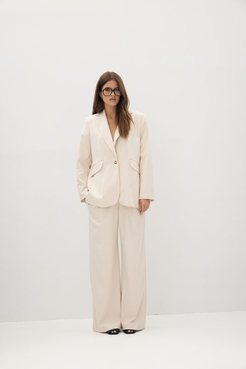 Spodnie Le Parisien – ecru