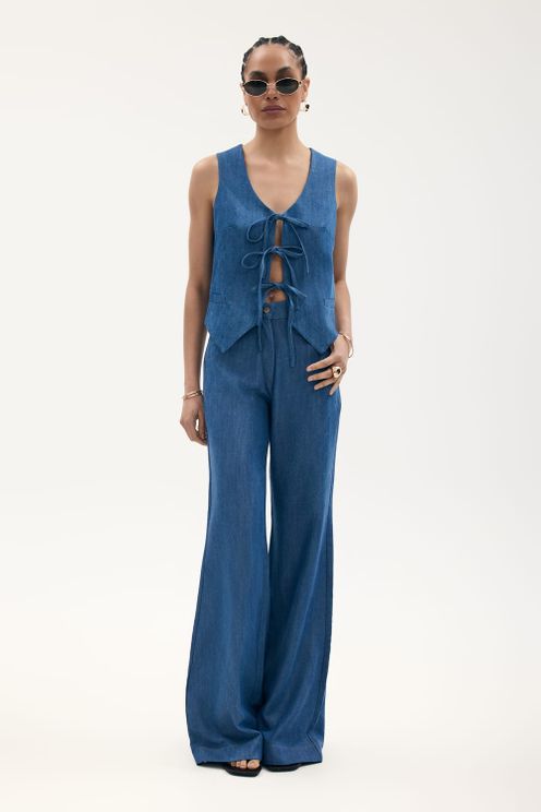 Spodnie Louise Blue