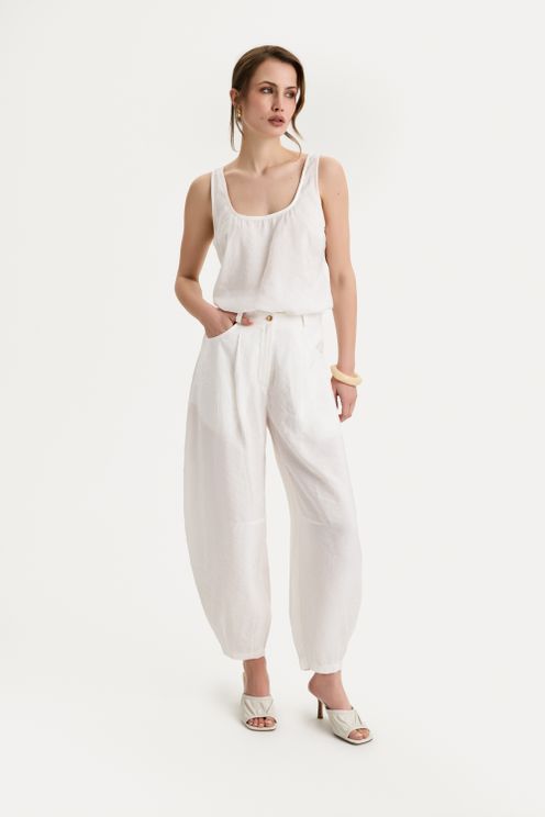 Spodnie Nue White Spodnie Nue White