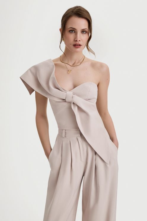 Top Carla Beige Top Carla Beige