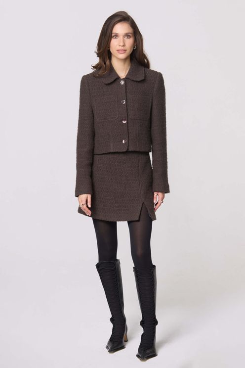 Spódnica Brun Tweed