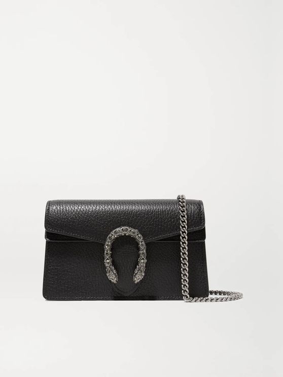 Dionysus mini textured-leather bag