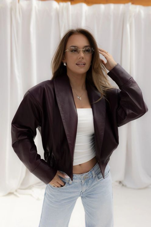 Carmen Plum Jacket