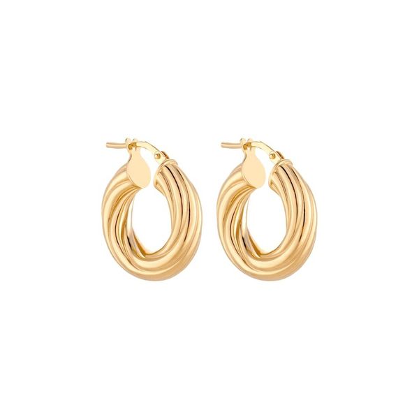 Złote masywne koła retro